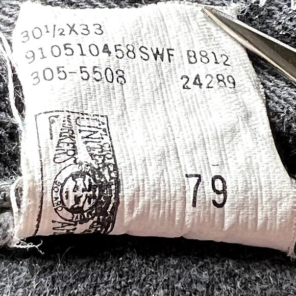 Vintage 90s Lee High-Rise Taper Leg Mom Jeans Washed Black size 29 x 33 - Picture 14 of 15